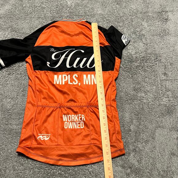 Podiumwear Cycle Jersey Shirt Mens Small Performance Cycling Pocket - Picture 4 of 5